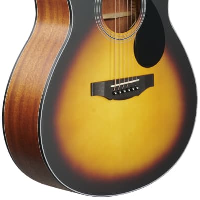 Kepma K3 GA3-130 Grand Auditorium Acoustic Guitar - Sunburst Matte image 8
