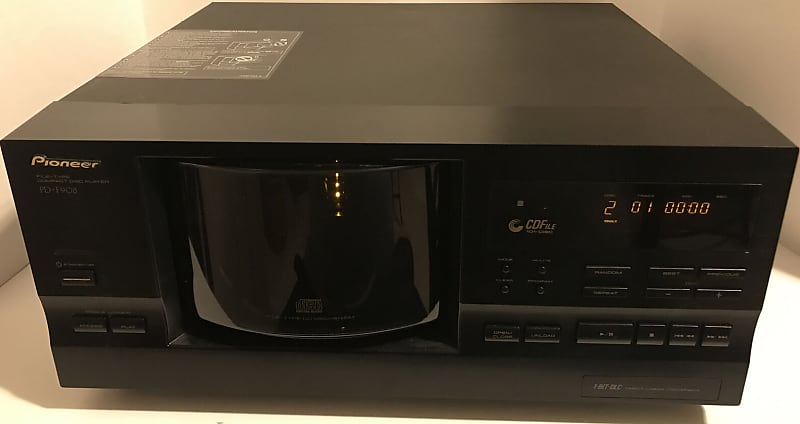 pioneer  PD-F908  100連装　CDチェンジャー Pioneer PD-F908 100+1 CD Changer Player – VCR-DVD.com