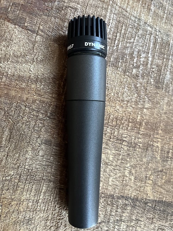 Shure SM57 Cardioid Dynamic Microphone 1984 Present Black Reverb