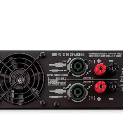 QSC GX7 Light Weight, Power Amplifier, 2-channel 725W / ch at 8-Ohm, 1000W / ch at 4-Ohm image 2