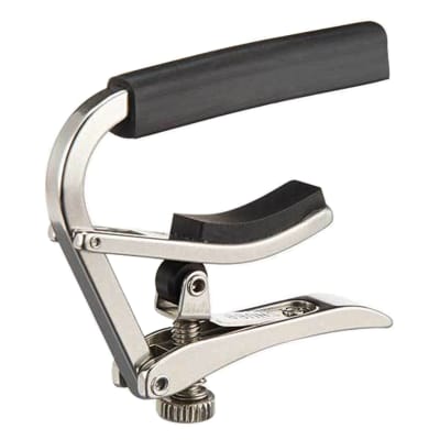 Shubb S1 Deluxe Stainless Steel Capo for Acoustic or Electric Guitars for sale