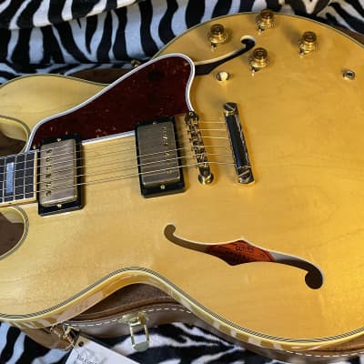 BRAND NEW! 2024 Gibson Custom Shop 1959 ES-355 Reissue - VOS Vintage Natural Finish - Authorized Dealer - 8.1lbs - G02414 image 6