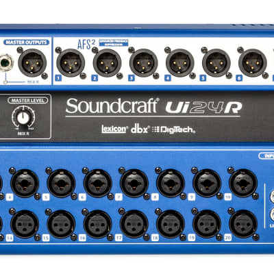 Soundcraft Ui24R 24 Input Digital Mixer w/Wifi+App Control+Recording Ui 24R image 1