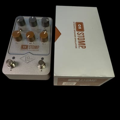 Reverb.com listing, price, conditions, and images for universal-audio-ox-stomp-dynamic-speaker-emulator