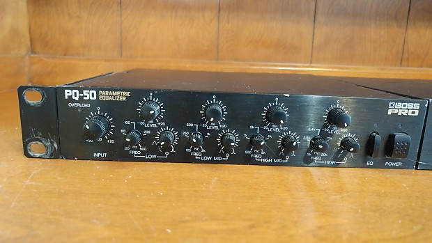 BOSS PQ-50 Parametric Equalizer, Test - YouTube