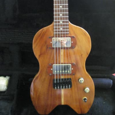 RockBeach Mantis Custom Guitar - Koa/Poplar Chambered body - Mint! for sale