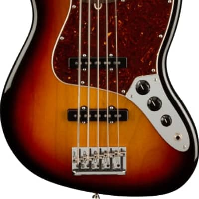 Fender American Professional II Jazz Bass V Rosewood Fingerboard, 3-Color Sunburst image 2