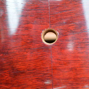 Gibson B-25 1960s Red/White pick guard image 11