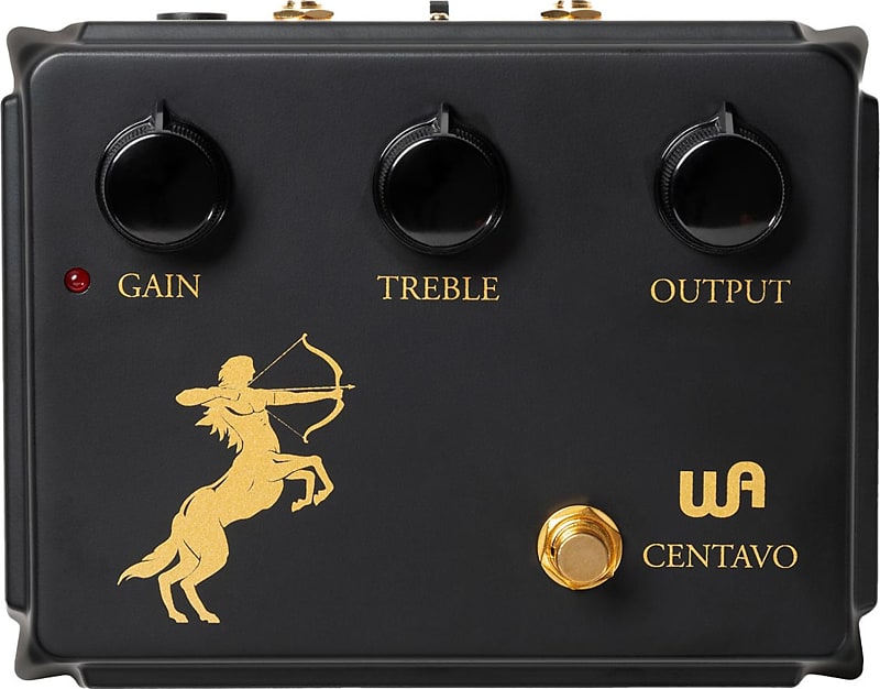 Warm Audio WA-CVB Centavo Overdrive Effects Pedal, Limited Edition Blackout