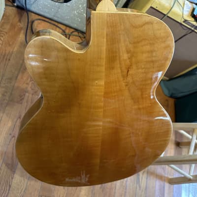 Bill Mitchell Archtop 80's - Natural Amber Burst image 10