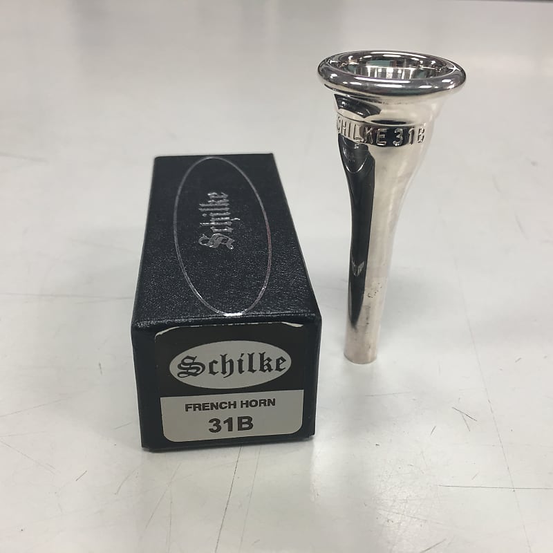 Schilke 31B Silver French Horn Mouthpiece New! Reverb