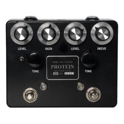 Reverb.com listing, price, conditions, and images for browne-amplification-protein-dual-overdrive-black