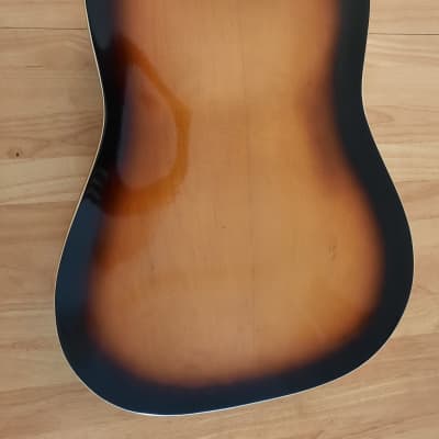 Framus  12 string Acoustic guitar 1960s Sunburst image 5