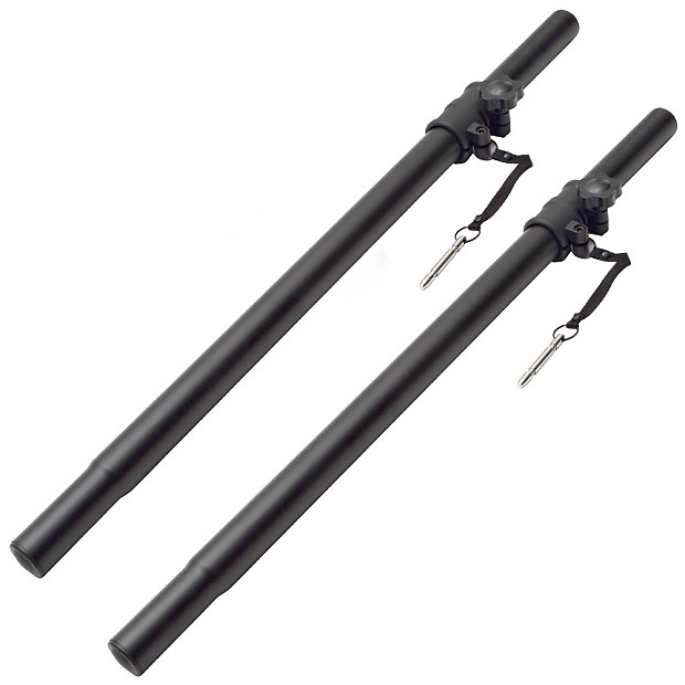 Seismic Audio Adjustable Subwoofer Stand Poles (Pair) image 1