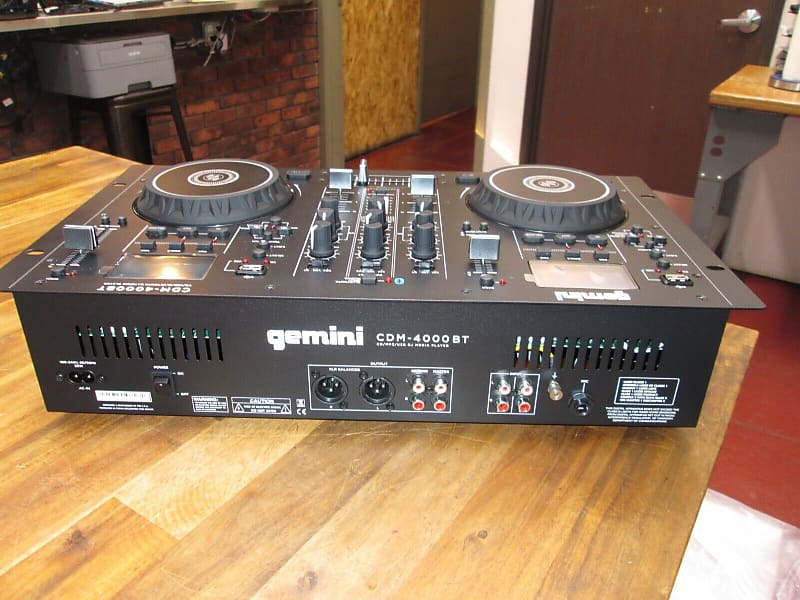 Gemini CDM-4000BT CD/MIXER Combo Player With BT Input, 42% OFF