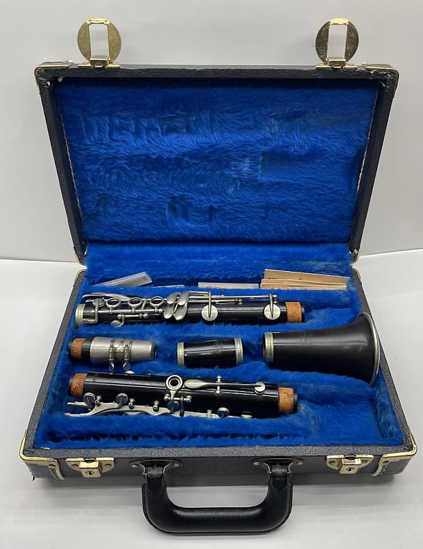 Vintage Pruefer Bb "Silver Throat" w. Case Reverb