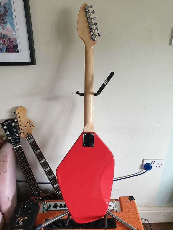 Revelation VTX63 Red Electric Guitar Vox Phantom Style