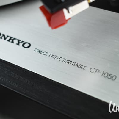 Onkyo CP-1050 direct drive turntable in Excellent condition image 9