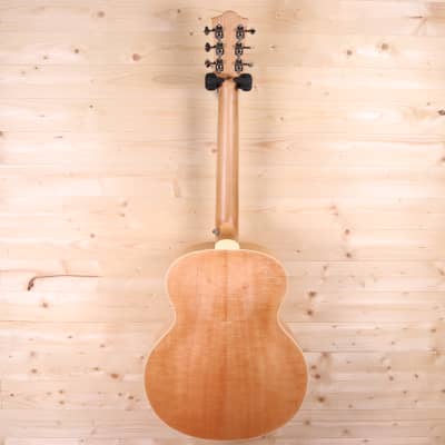 Guild Jumbo Junior Solid Spruce Top / Layered Flame Maple Travel Acoustic-Electric Guitar image 7