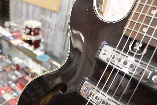 Vintage 1960's Teisco Del Rey EP-93T in Mocha Brown | Reverb