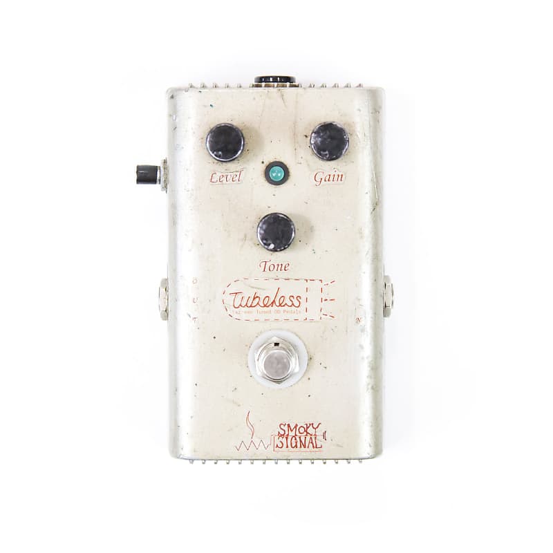 2008 Smoky Signal Audio Tubeless Overdrive Silver OD Distortion 