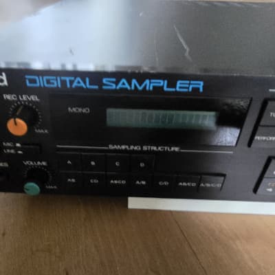 Roland MKS-100 Digital Sampler 1986 - Black