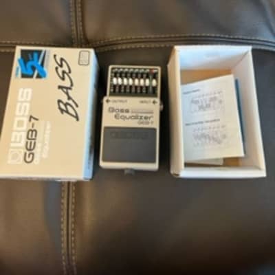 Boss GEB-7 Bass Equalizer (Silver Label) 1995 - Present - Gray image 4