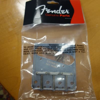 Fender Road Worn Tele Bridge Assembly image 1