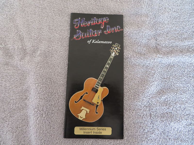 Heritage Guitar Catalog Reverb