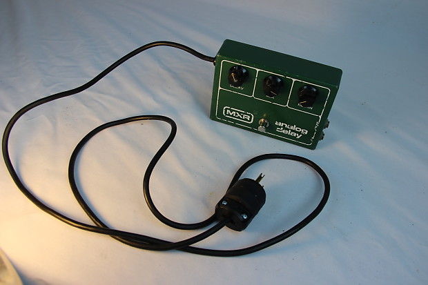 MXR M-118 Analog delay pedal 1978 green | Reverb