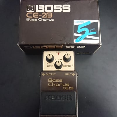 Reverb.com listing, price, conditions, and images for boss-ce-2b-bass-chorus