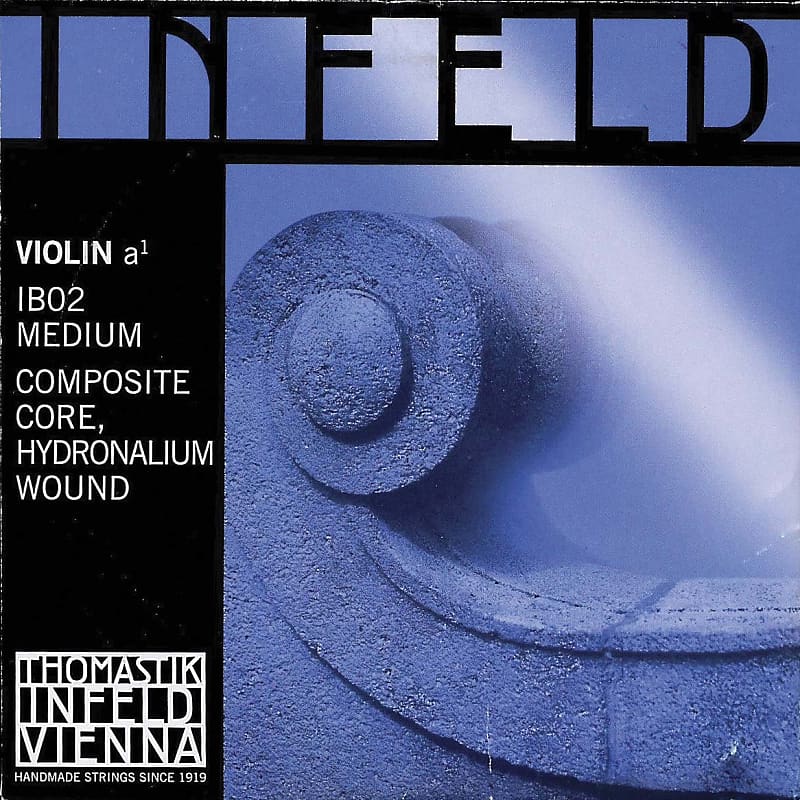 Thomastik Thomastik Infeld Blue 4/4 Violin A String - Hydroalium/Synthetic - Medium Gauge image 1