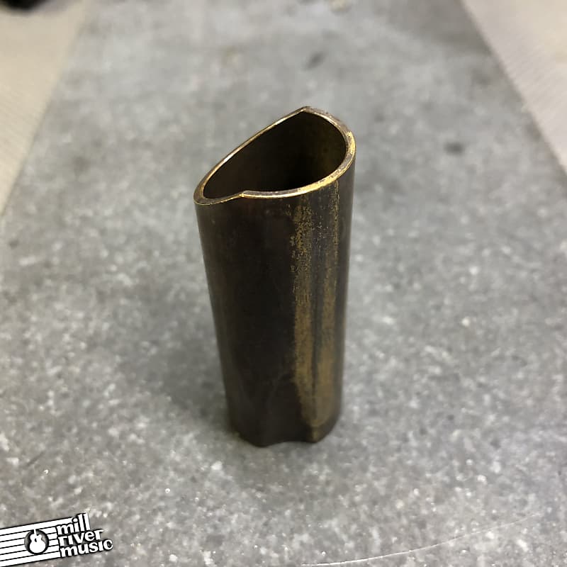 The Rock Slide SMP-MB Aged Brass Guitar Swamp Slide Medium