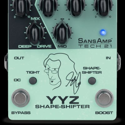 Tech 21 Geddy Lee YYZ Shape-Shifter Signature SansAmp Bass Drive
