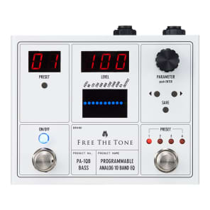 【新品・未使用】FREE THE TONE PA-1QB BASS EQ New Free The Tone PA-1QB PROGRAMMABLE ANALOG 10 Effector