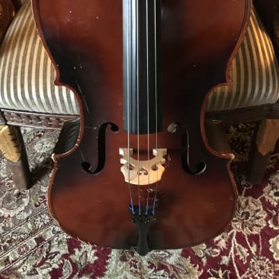 Kay model 55 (3/4 size cello). 1941. Brown image 2