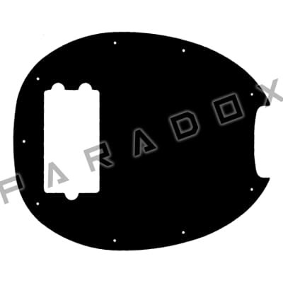 Custom Pickguard For 2023 - 2025 Made in America Ernie Ball Music Man Retro '70s StingRay - Black/White/Black .090"