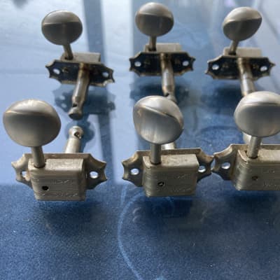 1965 Kluson 3x3 Tuners for Epiphone Casino image 2