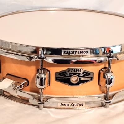 TAMA UTILITY SNARE DRUM-NATURAL LACQUER 10 LUGS FRE SHIP CUSA! image 1