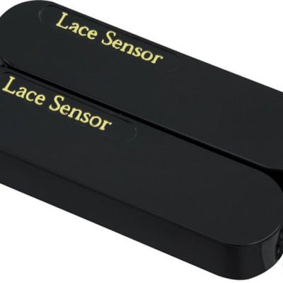 Lace Sensor Deluxe Plus Pack (Gold, Gold, Gold/Gold Dually) HSS set - black image 6