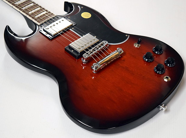 Gibson sg cherry burst top