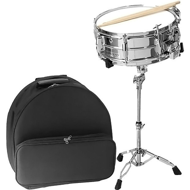 New Excel Percussion 8Lug Deluxe Student Snare Drum Kit with Reverb