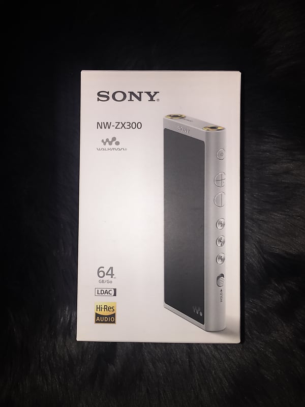 Sony NW-ZX300 Silver (64GB) Digital Media Player 2017 Silver | Reverb