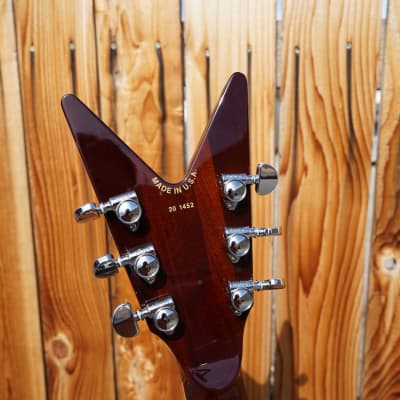 Dean USA Time Capsule ML - Trans Brazilia 6-String Electric Guitar w/ Hard Case (2023) image 9