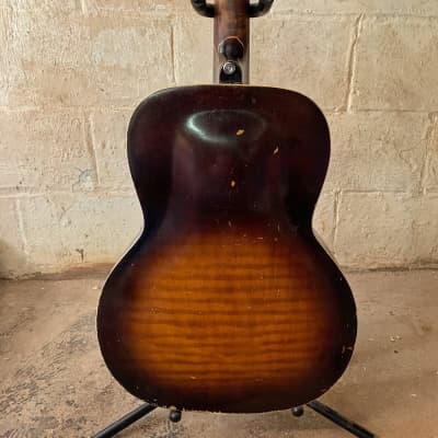 Kay Archtop 1950s Professional Rebuild Handwound Gold Foil Low Action Easy Player Big Boy Body image 4