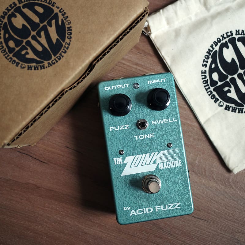 Acid Fuzz ZOINK Machine DBII Tuning NOS Mullard Black Reverb
