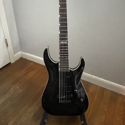 ESP LTD H-307 2003 Transparent Flamed Red | Reverb