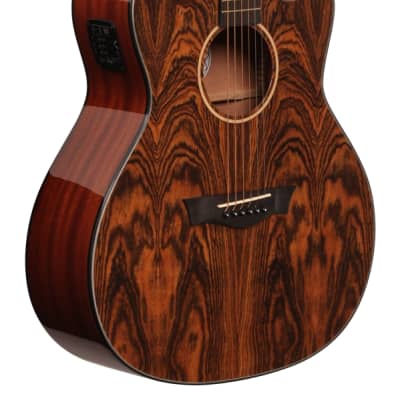 Dean AXS Exotic Cutaway Acoustic Electric Guitar Caidie Top image 9