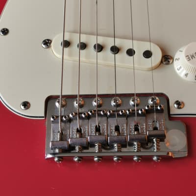 Fender Mark Knopfler Stratocaster Unplayed Early Serial# Darker Red Ultimate Collectable image 7