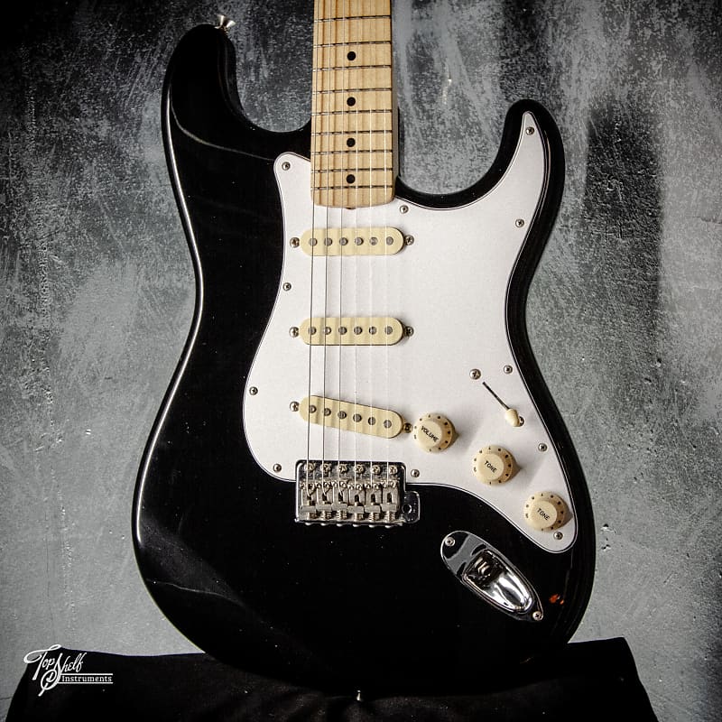 Fender Japan Stratocaster ブラック ST-43 Fender Japan Standard Stratocaster ST43 Black 2008 | Reverb Denmark
